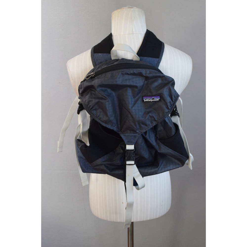 Patagonia Backpack Packable Grey Ripstop Lightweight Mens Gorpcore Hiking
